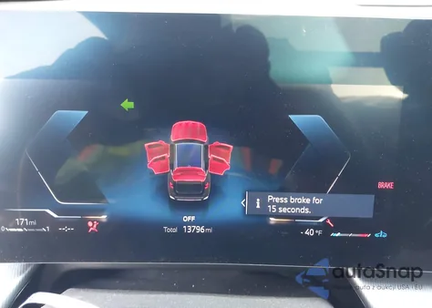 2023 BMW X1 xDrive28I из США, поврежденный, VIN WBX73EF0XP5X52461